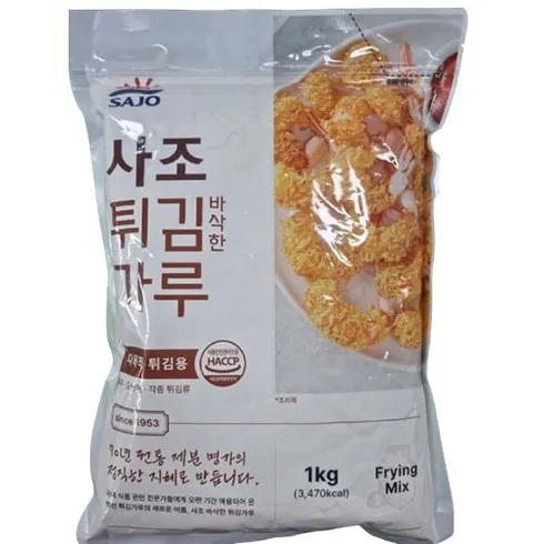 리뷰가 많은 사조튀김가루 추천